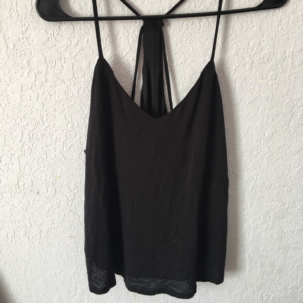 NWT black cami tank top